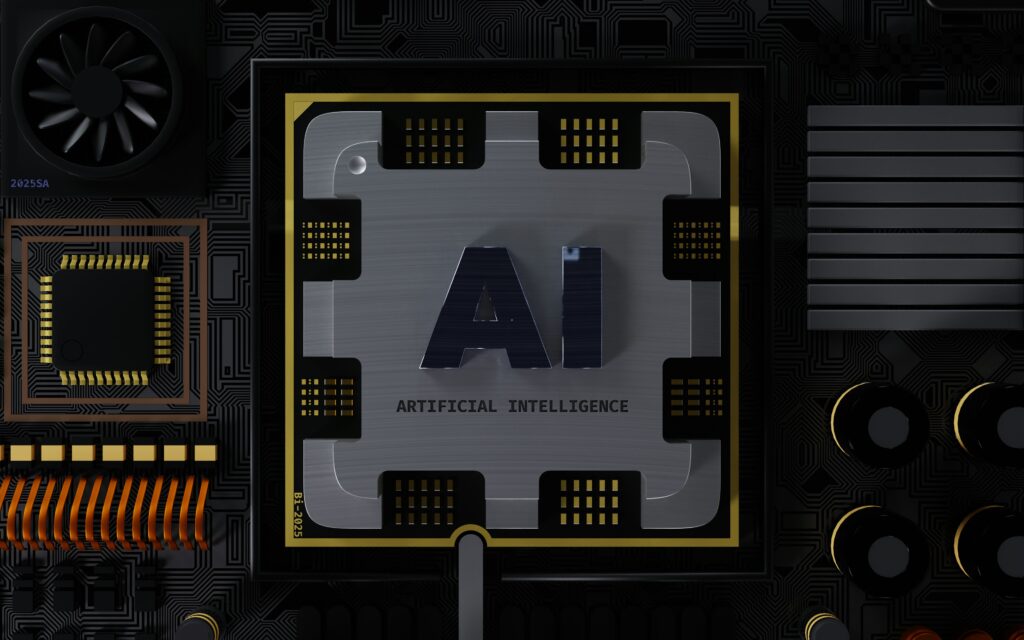 AI Chip Circuit Board - Artificial Intelligence Technology